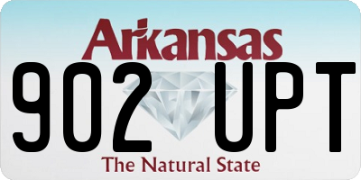 AR license plate 902UPT
