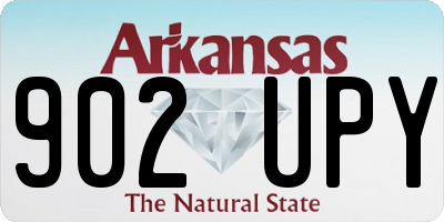 AR license plate 902UPY