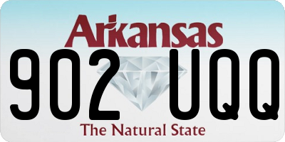 AR license plate 902UQQ