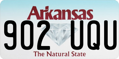 AR license plate 902UQU