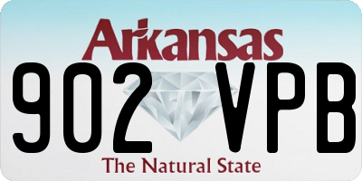 AR license plate 902VPB