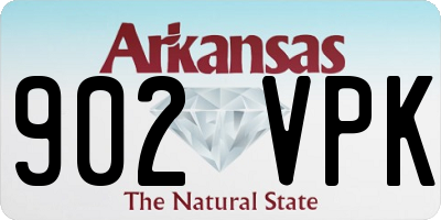 AR license plate 902VPK