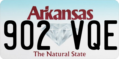 AR license plate 902VQE