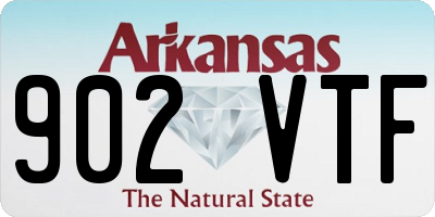 AR license plate 902VTF