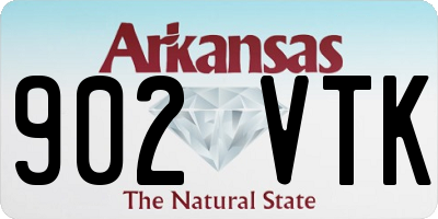 AR license plate 902VTK