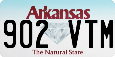 AR license plate 902VTM
