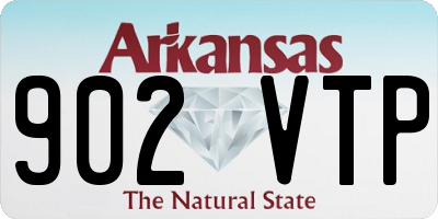 AR license plate 902VTP