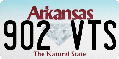 AR license plate 902VTS
