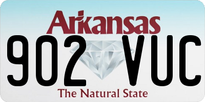 AR license plate 902VUC