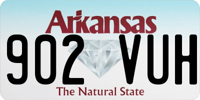 AR license plate 902VUH