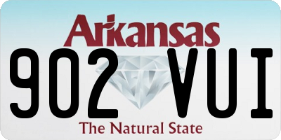 AR license plate 902VUI