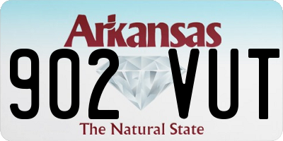 AR license plate 902VUT