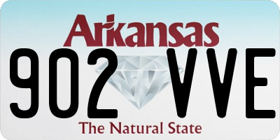 AR license plate 902VVE