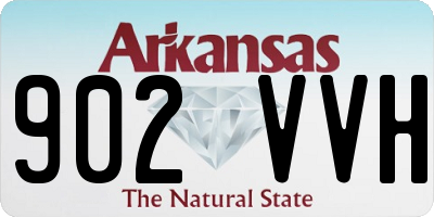 AR license plate 902VVH