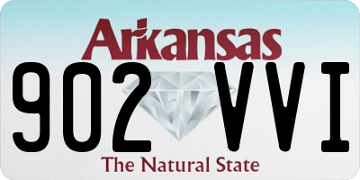 AR license plate 902VVI