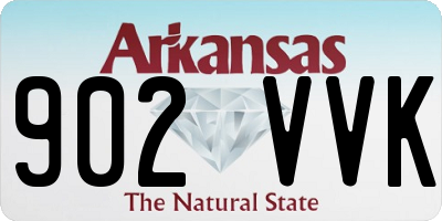 AR license plate 902VVK