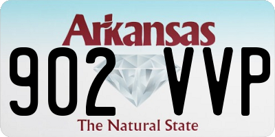 AR license plate 902VVP