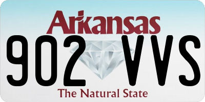 AR license plate 902VVS