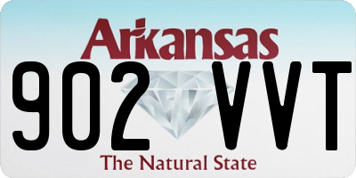 AR license plate 902VVT