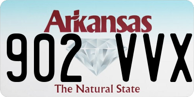AR license plate 902VVX