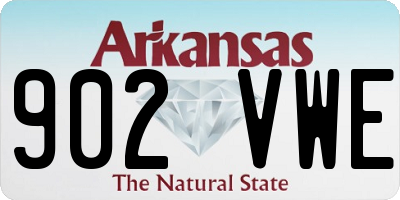 AR license plate 902VWE