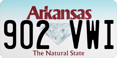 AR license plate 902VWI