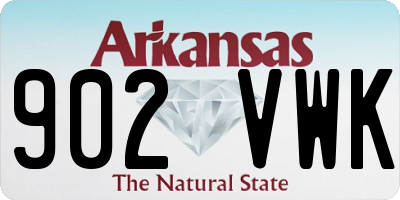 AR license plate 902VWK