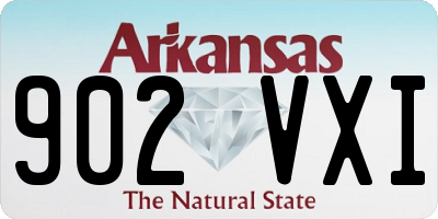 AR license plate 902VXI