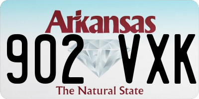 AR license plate 902VXK