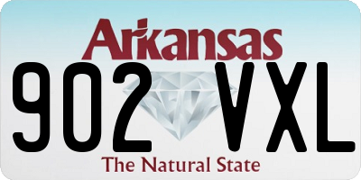 AR license plate 902VXL