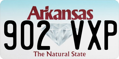 AR license plate 902VXP