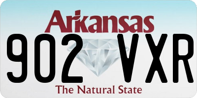 AR license plate 902VXR