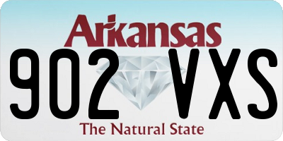 AR license plate 902VXS