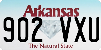 AR license plate 902VXU
