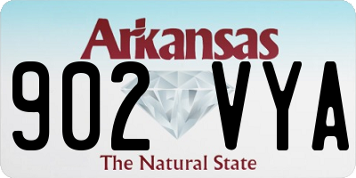 AR license plate 902VYA