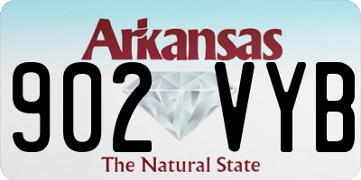 AR license plate 902VYB