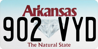AR license plate 902VYD