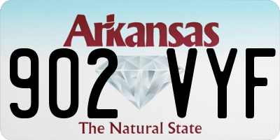 AR license plate 902VYF