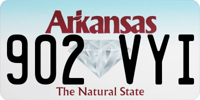 AR license plate 902VYI