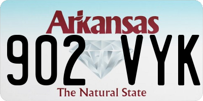 AR license plate 902VYK
