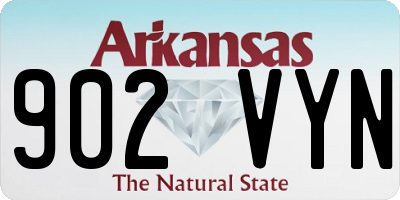 AR license plate 902VYN