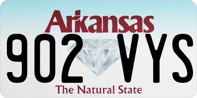 AR license plate 902VYS