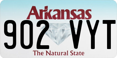 AR license plate 902VYT