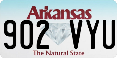 AR license plate 902VYU
