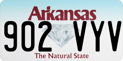 AR license plate 902VYV