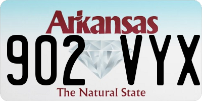 AR license plate 902VYX