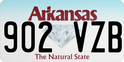 AR license plate 902VZB