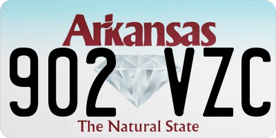 AR license plate 902VZC