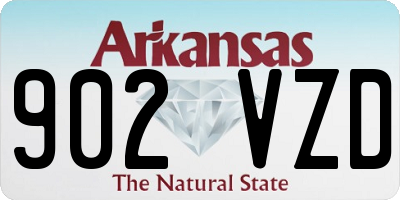 AR license plate 902VZD