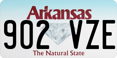 AR license plate 902VZE